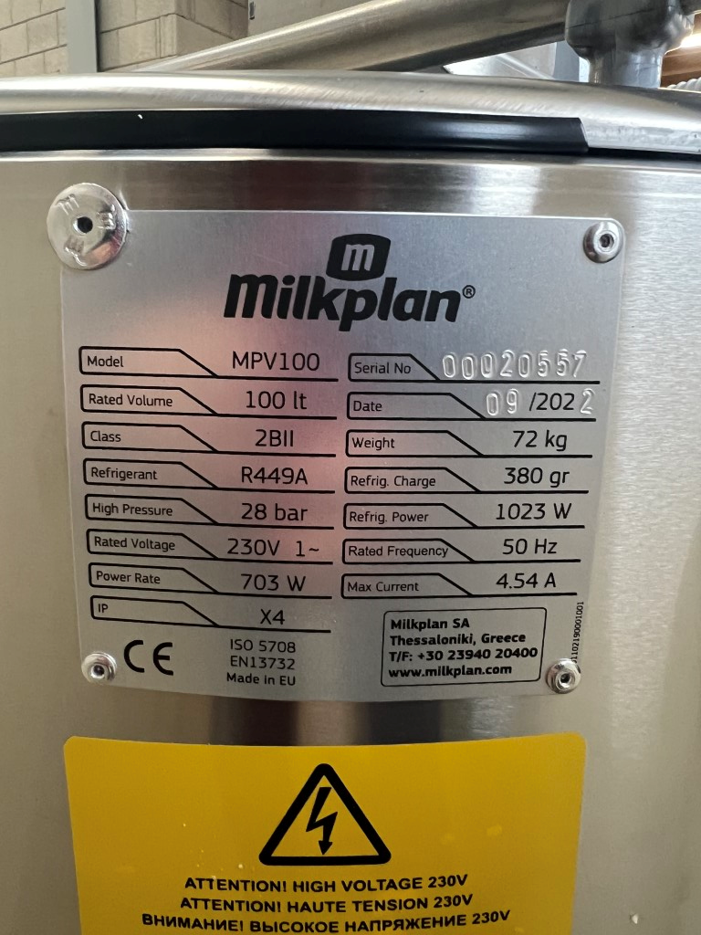 Milkplan MPV100